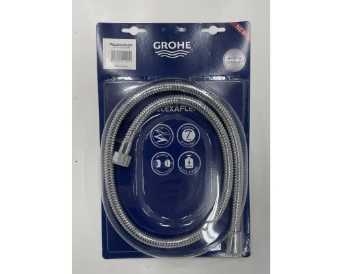 Душевой шланг металлический для гигиенического душа 1 метр GROHE 28140.000.01 хром