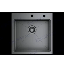 Мойка для кухни с коландером из нержавеющей стали профессиональная Raglo R700.5050GR графит