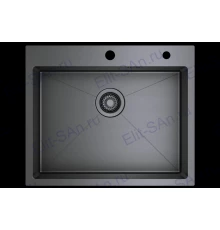 Мойка для кухни с коландером из нержавеющей стали профессиональная Raglo R701.6050G графит