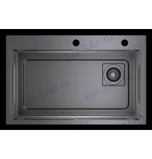 Мойка для кухни с коландером из нержавеющей стали профессиональная Raglo R702.7246GR графит