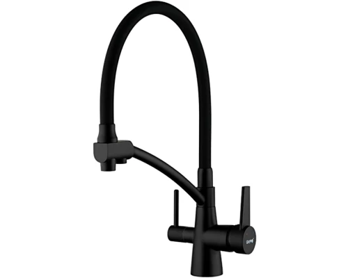 Смеситель для кухни со встроенным фильтром (краном) под питьевую воду Gappo G4398-16