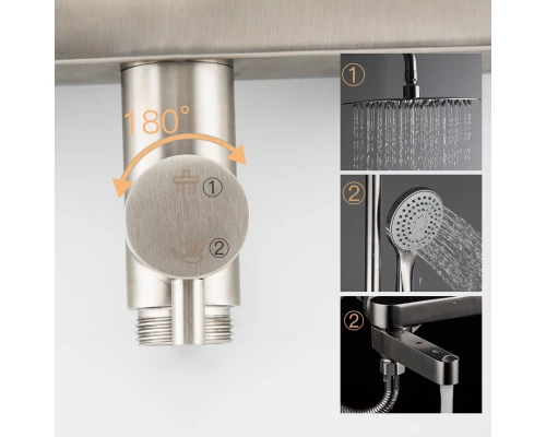 Душевая стойка со смесителем Gappo G99-30 G2499-30