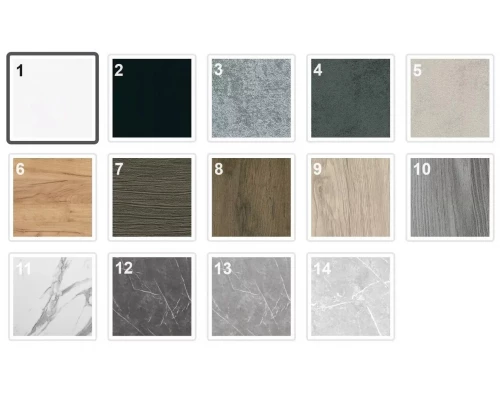 Тумба подвесная Vod-ok ТачTouch 80 2 ящика с раковиной Classica 80, белая