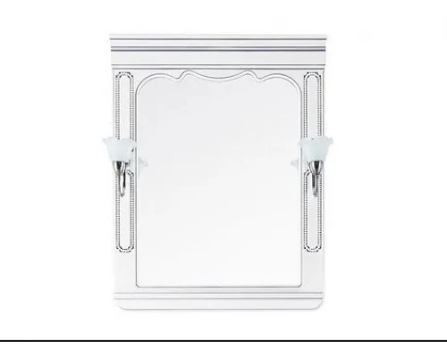 Зеркало Vod-ok Мариэль 75 см серебро