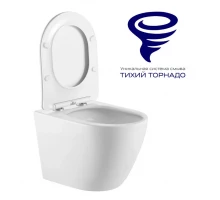 Унитаз подвесной ES.M Typhoon T52036501 смыв Tornado