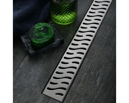 Душевой лоток Veconi Harmony S 750 V750HS с решеткой Сатин