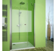 Дверь в душевую нишу LUX DOOR GK-602B 140x200 см, цвет фурнитуры хром блестящий