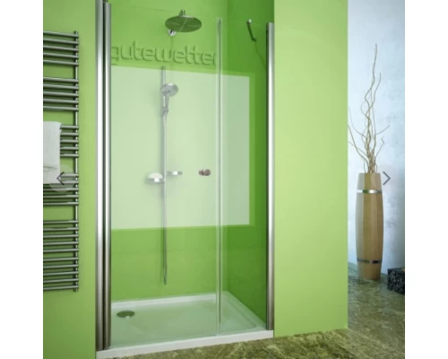 Дверь в душевую нишу LUX DOOR GK-602B 140x200 см, цвет фурнитуры хром блестящий