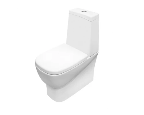 Напольный унитаз Sanita Luxe Infinity с бачком и микролифтом INFSLCC01040522