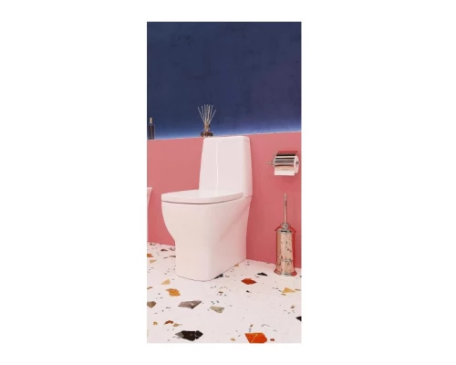 Напольный унитаз Sanita Luxe Infinity с бачком и микролифтом INFSLCC01040522