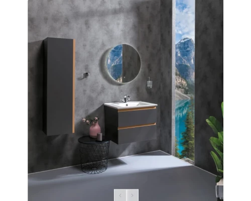 Тумба с раковиной Armadi Art Capolda 65 антрацит