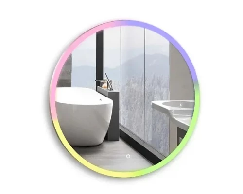Зеркало AZARIO Perla neo - RGB D770 сенсорный выключатель, мультицвет (LED-00002610)