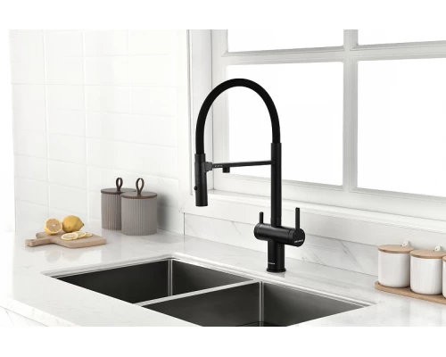 Смеситель для кухни Paulmark Gravity Gr213188-401 Антрацит