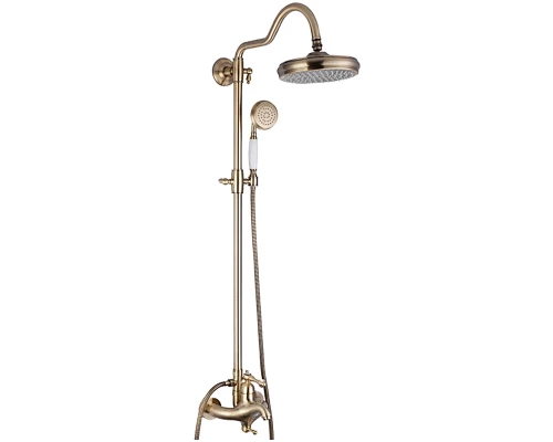 Душевая стойка FAOP A2405-4 цвет бронза