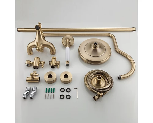 Душевая стойка FAOP A2405-4 цвет бронза