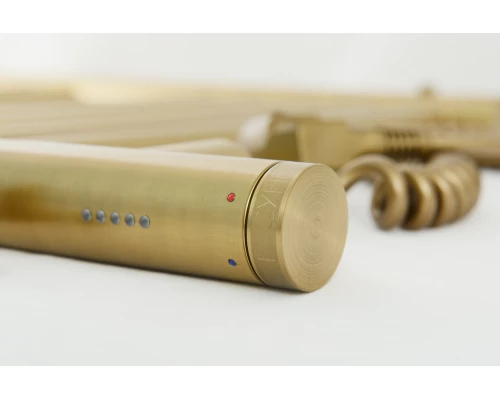 Полотенцесушитель электрический Сунержа Богема 3.0 прямая 800х500 МЭМ правый золото глянец