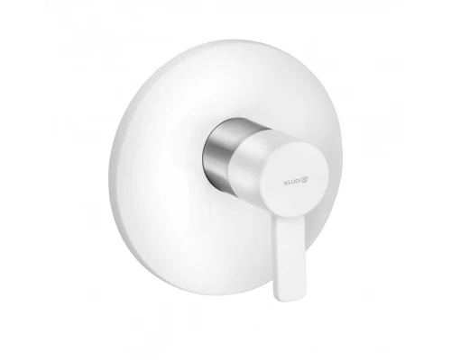 Смеситель для душа KLUDI ZENTA 386559175 встраиваемый внешняя часть белый