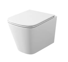 Унитаз подвесной торнадо ES.M Typhoon-SQ  40303ES-49 безободковый  сиденье микролифт