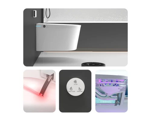 Унитаз умный электронный HUAFON AB009 подвесной