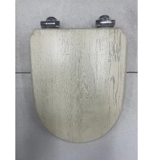 Крышка-сиденье дерево цвет беленый дуб для унитаза Gustavsberg nordic 2310 аналог