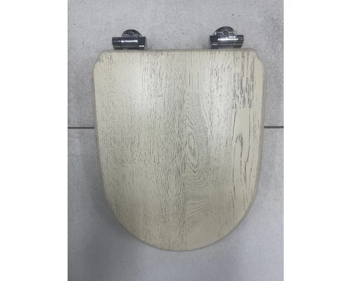 Крышка-сиденье дерево цвет беленый дуб для унитаза Gustavsberg nordic 2310 аналог