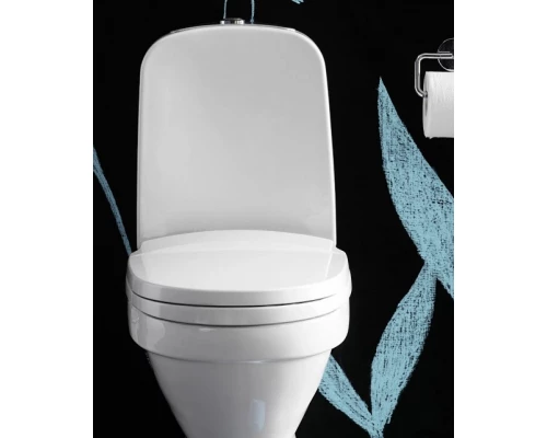 Крышка-сиденье дерево цвет беленый дуб для унитаза Gustavsberg nordic 2310 аналог