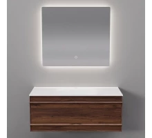 Комплект мебели Art Decco Bridget ABR10W22S1M0, 100 см, черный орех