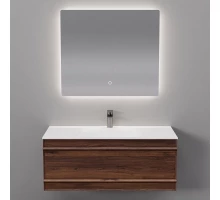 Комплект мебели Art Decco Bridget ABR10W22S1MF, 100 см, черный орех