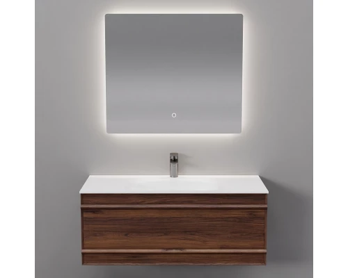 Комплект мебели Art Decco Bridget ABR10W22S1MF, 100 см, черный орех