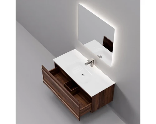 Комплект мебели Art Decco Bridget ABR10W22S1MF, 100 см, черный орех