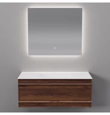 Комплект мебели Art Decco Bridget ABR10W22S2M0, 100 см, черный орех