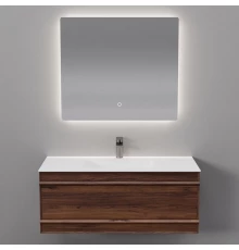 Комплект мебели Art Decco Bridget ABR10W22S2MF, 100 см, черный орех