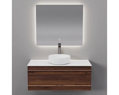 Комплект мебели Art Decco Bridget ABR10W22S3MF, 100 см, черный орех