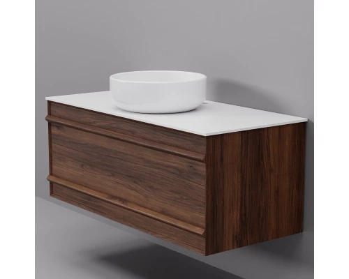 Тумба с раковиной Art Decco Bridget ABR10W22S300, 100 см, черный орех