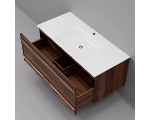 Тумба с раковиной Art Decco Bridget ABR10W22S100, 100 см, черный орех