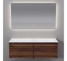 Комплект мебели Art Decco Bridget ABR12W22D1M0, 120 см, черный орех