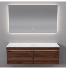 Комплект мебели Art Decco Bridget ABR12W22D1M0, 120 см, черный орех