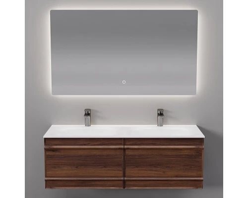 Комплект мебели Art Decco Bridget ABR12W22D1MF, 120 см, черный орех