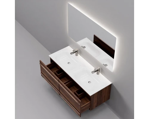 Комплект мебели Art Decco Bridget ABR12W22D1MF, 120 см, черный орех