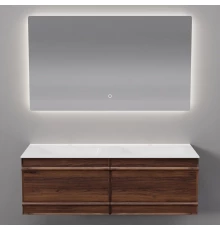 Комплект мебели Art Decco Bridget ABR12W22D2M0, 120 см, черный орех