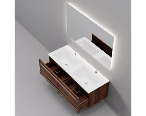 Комплект мебели Art Decco Bridget ABR12W22D2M0, 120 см, черный орех