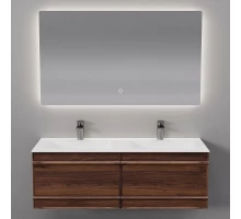 Комплект мебели Art Decco Bridget ABR12W22D2MF, 120 см, черный орех