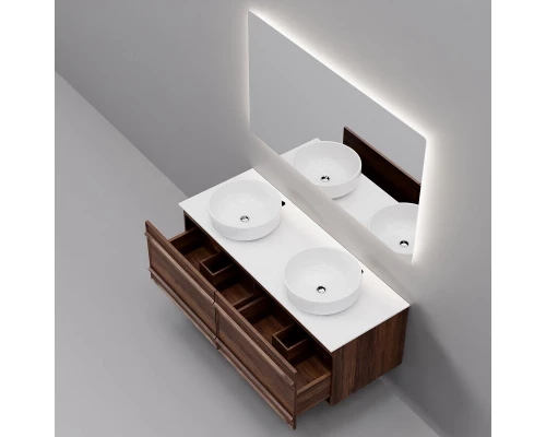 Комплект мебели Art Decco Bridget ABR12W22D3M0, 120 см, черный орех