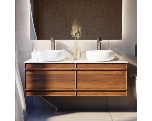 Комплект мебели Art Decco Bridget ABR12W22D3MF, 120 см, черный орех