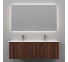 Комплект мебели Art Decco Camilla ACM12W22D1MF, 120 см, черный орех