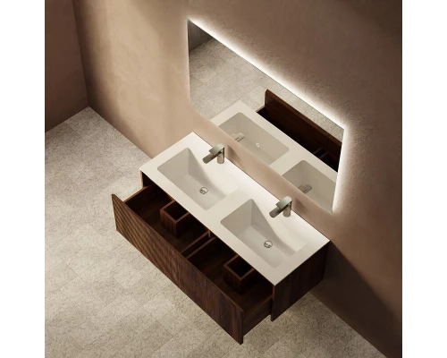 Комплект мебели Art Decco Camilla ACM12W22D1MF, 120 см, черный орех