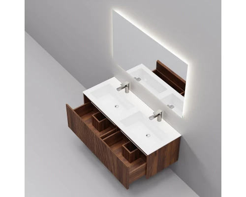 Комплект мебели Art Decco Camilla ACM12W22D1MF, 120 см, черный орех