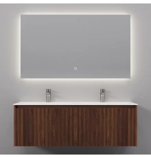 Комплект мебели Art Decco Camilla ACM12W22D2MF, 120 см, черный орех