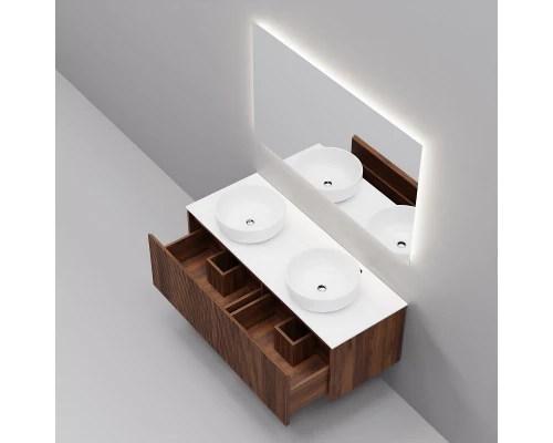 Комплект мебели Art Decco Camilla ACM12W22D3M0, 120 см, черный орех