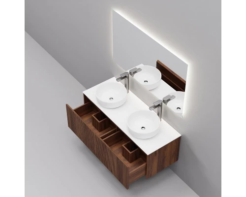 Комплект мебели Art Decco Camilla ACM12W22D3MF, 120 см, черный орех